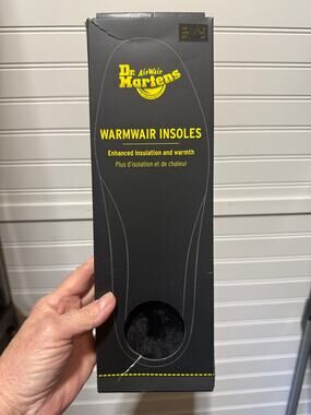 NWT/Box Dr. Martens Warmwair Shoe/Boot Insoles Size US W5